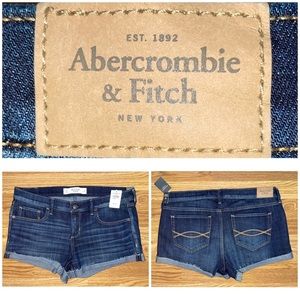 Abercrombie & Fitch Low Rise Midi Length Shorts Women’s Size 10 Waist 30